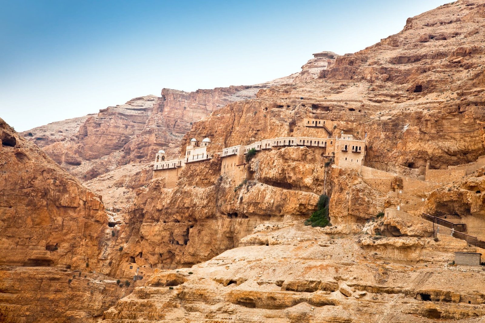 Mount of Temptation, Jericho, West Bank, Palestine,