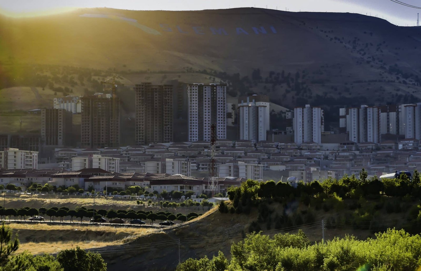 Sulaymaniyah from the outskirts