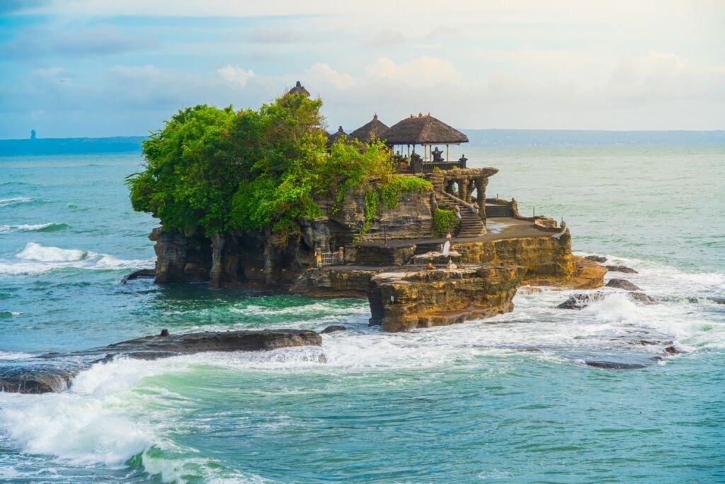 Tanah Lot, Temple in the Ocean. Bali, Indonesia.