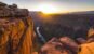 scenic view of Toroweap overlook at sunrise in north rim, grand canyon national park,Arizona,usa.