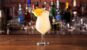 pina colada on a bar