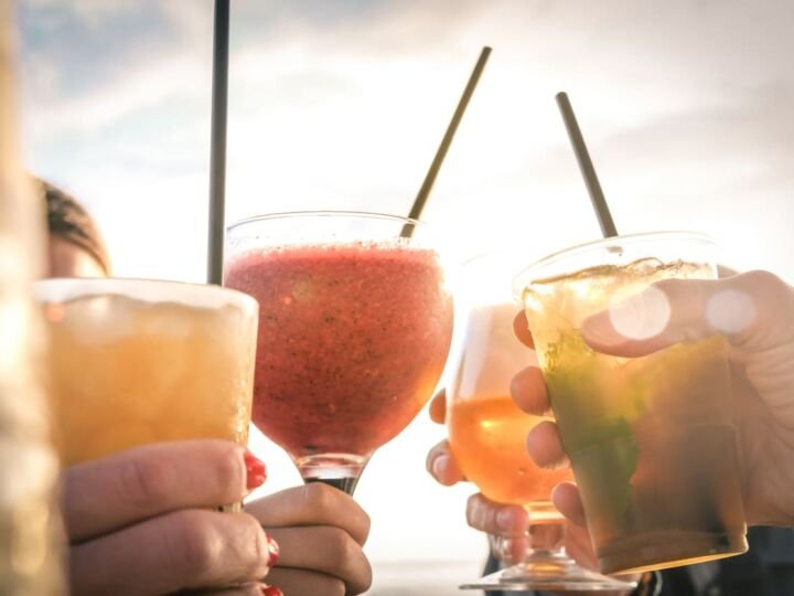 cocktails outdoors