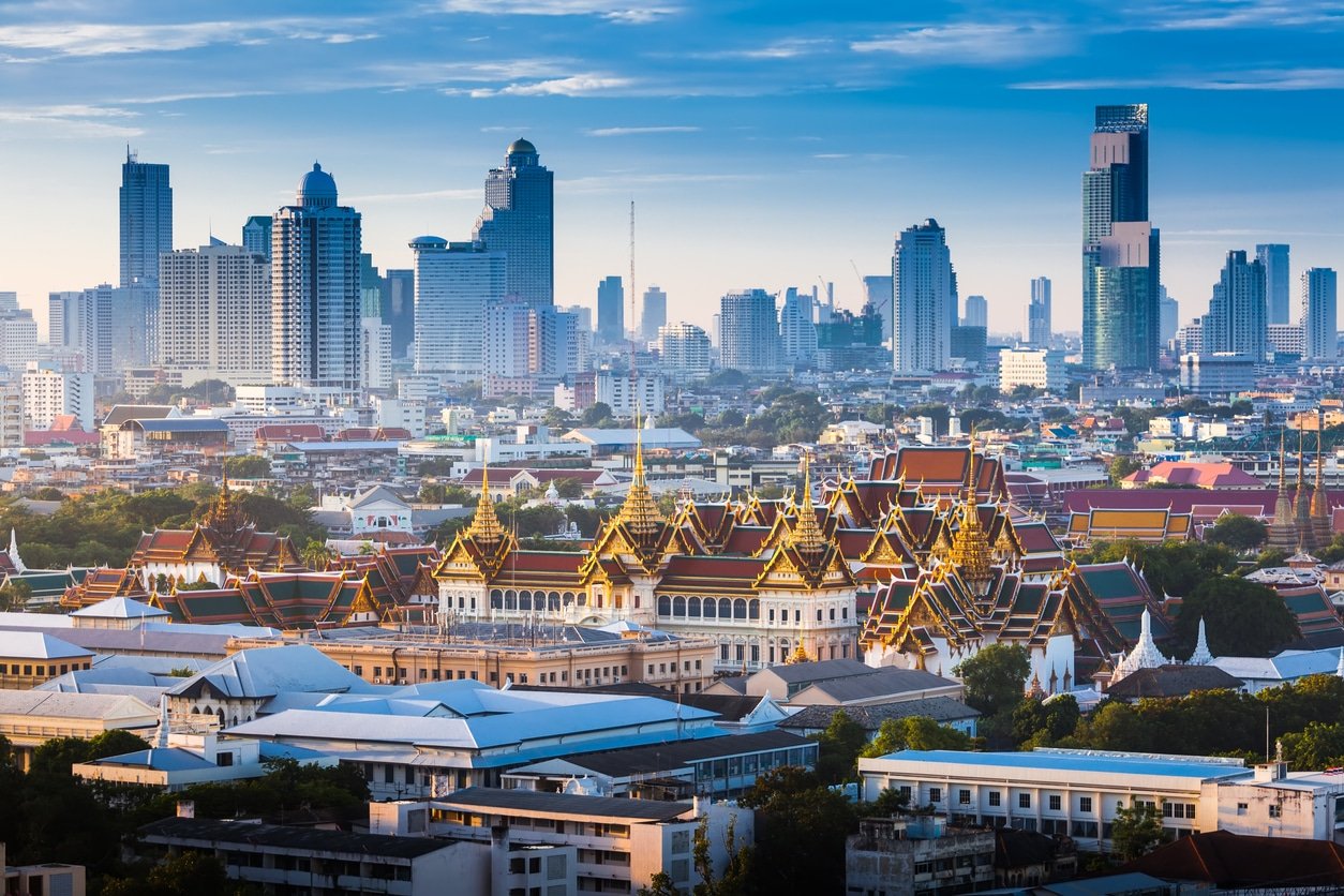 A view of Bangkok