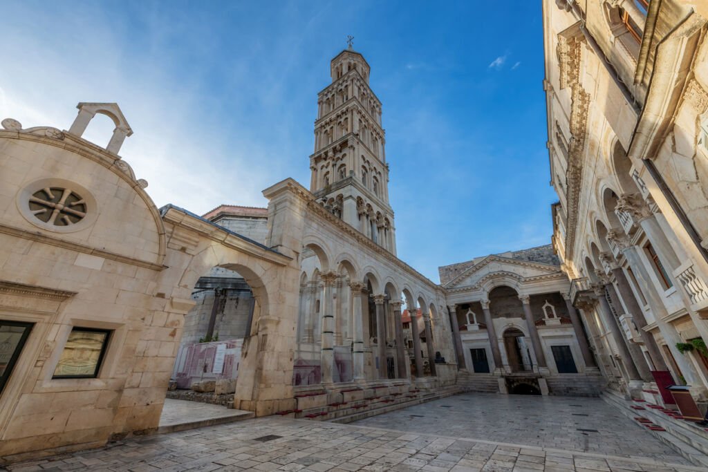 Diocletian's Palace, Split, Croatia: A UNESCO treasure, where history lives in the aged stone, weaving the past into the present with sunlit courtyards and narrow passages.