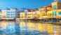 View of the old port of Chania, Crete, Greece.