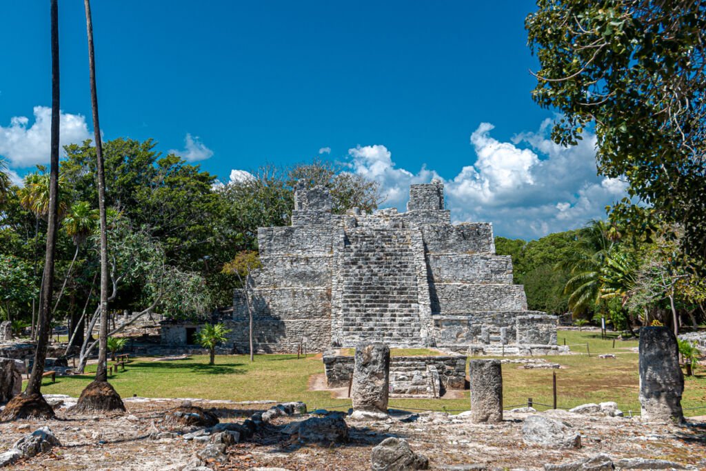 El Meco, an ancient Mayan site near Cancun, Mexico, unveils its mystical past. Pyramid structures and archaeological wonders echo the tales of Mayan civilization, inviting exploration into a rich cultural heritage.