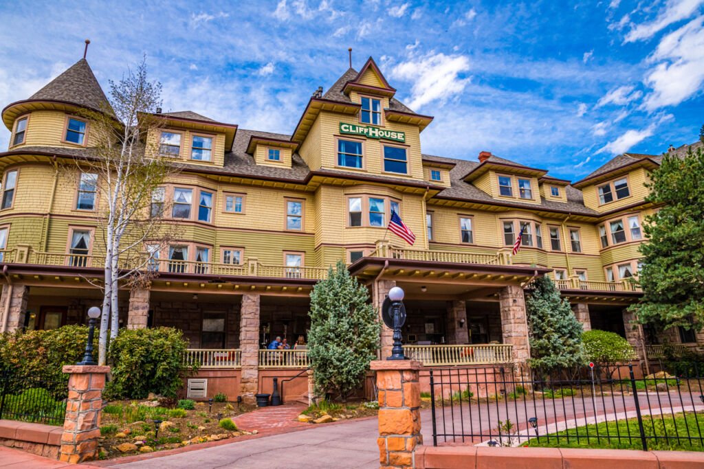 The Cliff House, a boutique hotel in Colorado Springs, CO, epitomizes luxury and historic charm. Nestled against the scenic backdrop, this elegant retreat offers a unique blend of comfort and timeless sophistication.